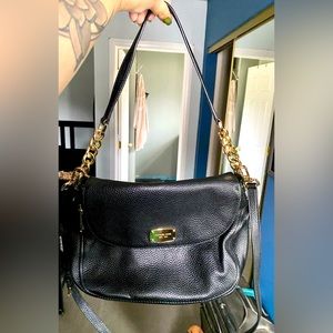 Micheal Kors black crossbody/shoulder purse